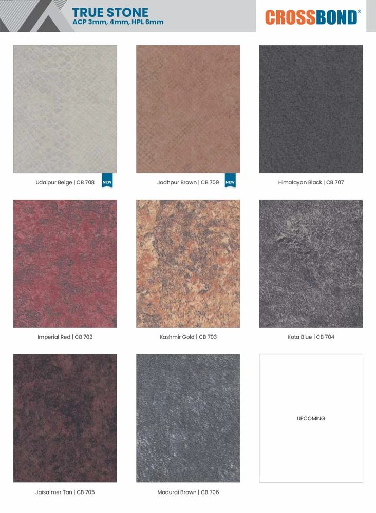 Aluminium Composite Panel - ACP Sheets-Metallic Series - Crossbond Wholesale Distributor from Ernakulam - image