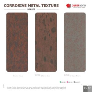Corrosive Metal Texture Series – ACP – SUPER BOND
